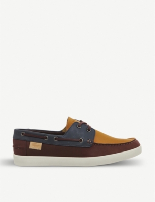 LACOSTE   Keellson leather boat shoes