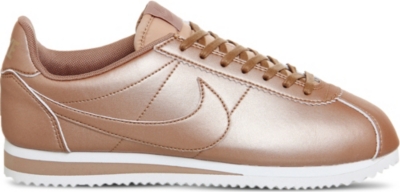 nike cortez metallic rose gold