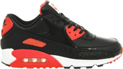 NIKE   Air max 90 infrared leather trainers