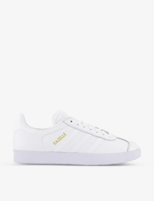 Bangladesh Ligadura No complicado ADIDAS - Gazelle lace-up leather trainers | Selfridges.com