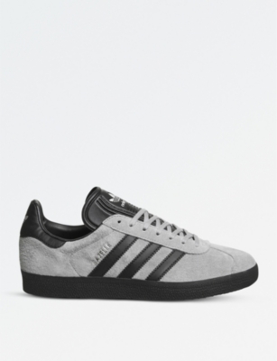 adidas gazelle grey black