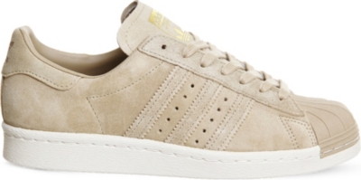 superstar 80's leather trainers