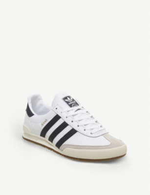 adidas jeans leather trainers