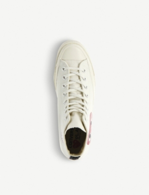 selfridges comme de garcon converse