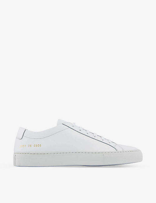 COMMON PROJECTS: Original Achilles leather low-top trainers