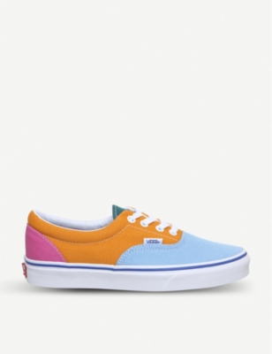 vans era color block sneakers in multi