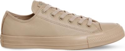 converse all star low top leather trainers