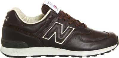 new balance 576 leather trainers