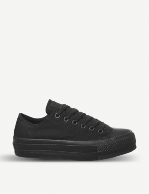 CONVERSE All Star Low Platform leather trainers CONVERSE All Star Low Platform leather trainers