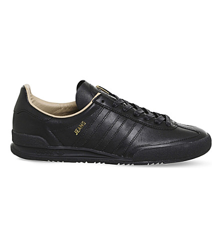 ADIDAS - Jeans Mkii low-top leather trainers | Selfridges.com