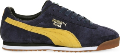 puma roma suede trainers