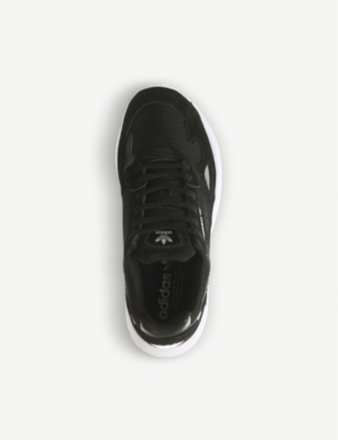 adidas falcon suede and mesh trainers