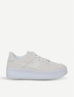 nike air force 1 sage trainers white 