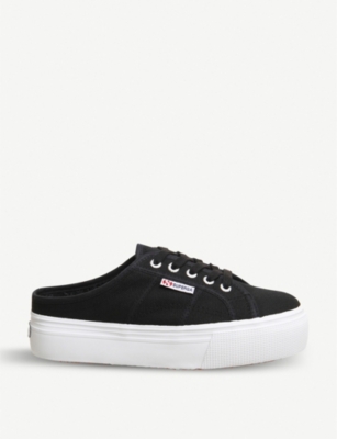 Superga 2284 platform mule on sale