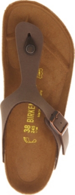 BIRKENSTOCK Faux-Leather Thong Sandals