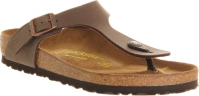 BIRKENSTOCK Faux-Leather Thong Sandals