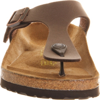 BIRKENSTOCK Faux-Leather Thong Sandals