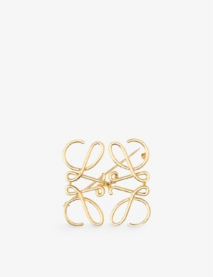 LOEWE: Anagram brooch