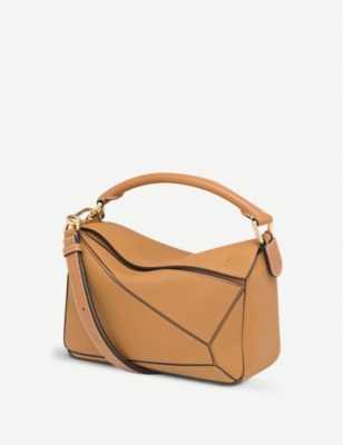 LOEWE - Puzzle small leather shoulder 