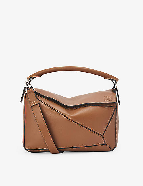 LOEWE: Puzzle small multi-function leather bag