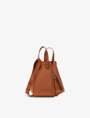 LOEWE: Hammock small leather shoulder bag