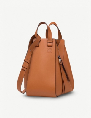 loewe hammock medium leather shoulder bag