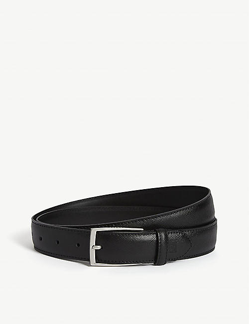 SANDRO: Saffiano leather belt