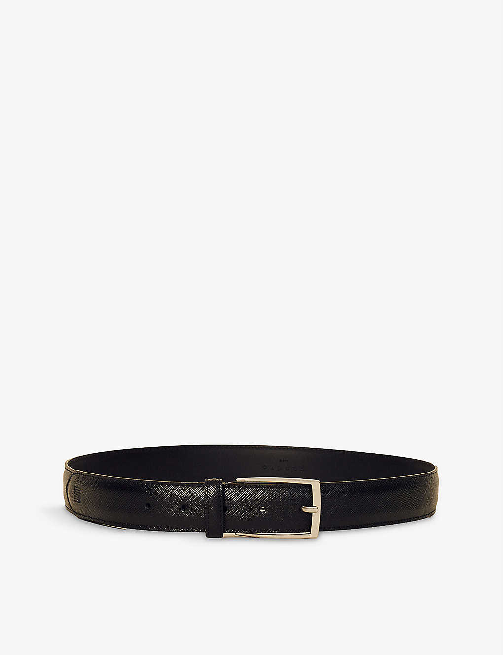 Shop Sandro Men's Black Leather Belt