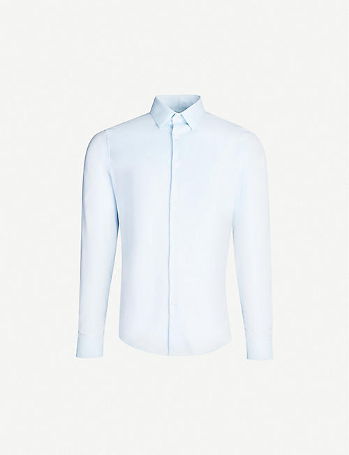 SANDRO: Classic-fit cotton shirt