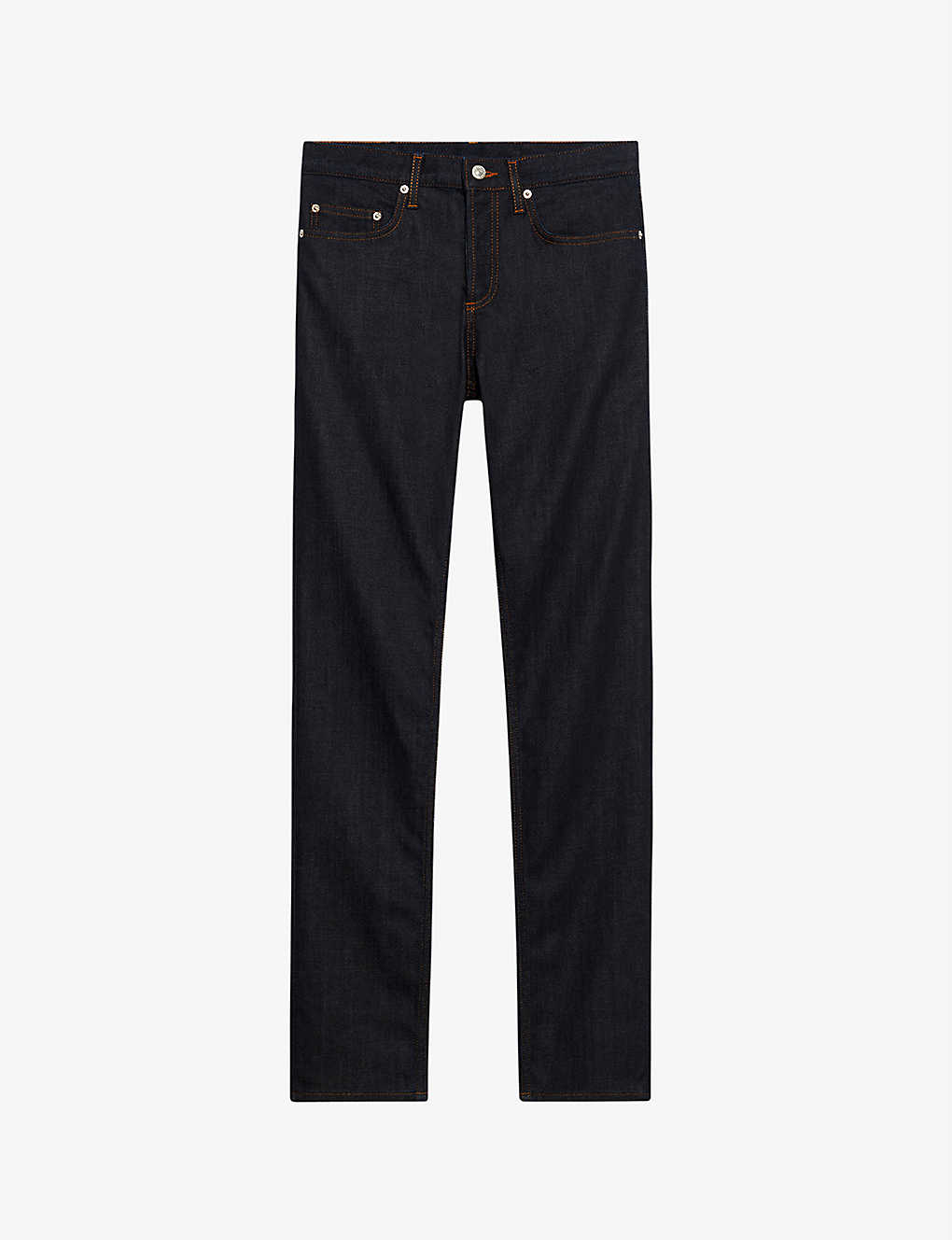 Shop Sandro Mens Denim - Jean Regular-fit Tapered Jeans