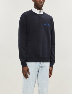 SANDRO Mauvais Garcon cotton jersey sweatshirt Selfridges