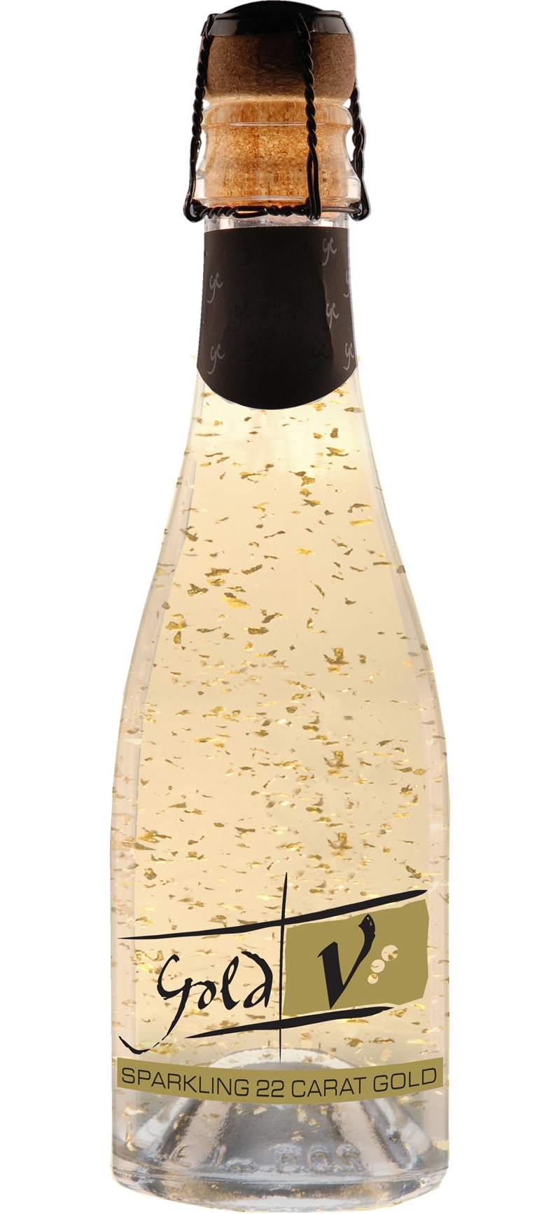 VOM FASS   Sparkling 22 carat gold vodka 200ml