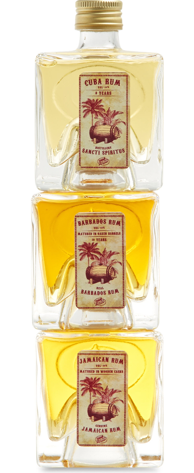 VOM FASS   Rum gift set 3 x 100ml