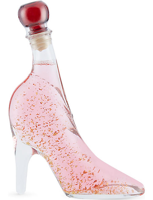 IL GUSTO: High heel pink vodka with 22 carat gold flakes 350ml