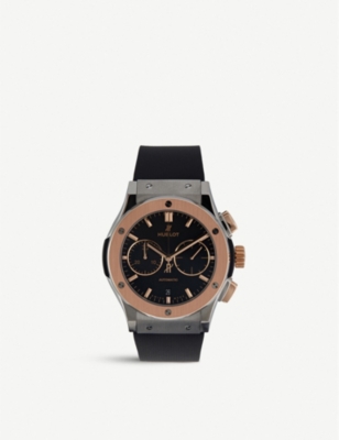 hublot titanium king gold