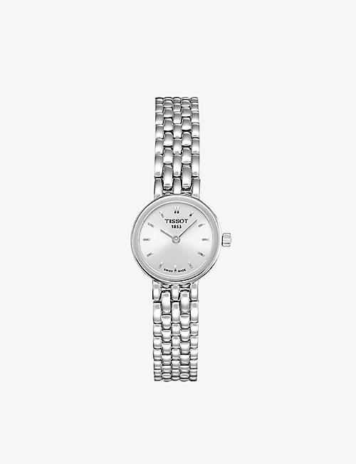 TISSOT：T058.009.11.031.00 可爱的不锈钢手表