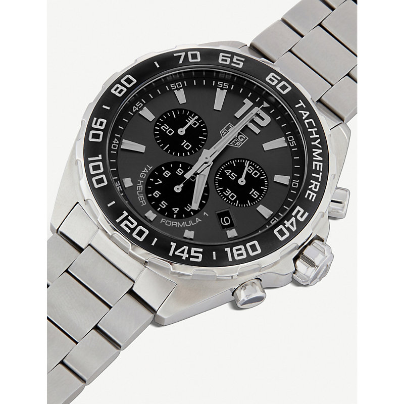 Shop Tag Heuer Caz1011.ba0842 Formula 1 Stainless Steel Chronograph Watch