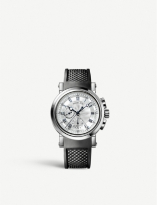 Breguet 5827bb/12/5zu Marine 18ct White-gold Chronograph Watch