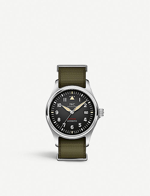 IWC SCHAFFHAUSEN: IW326801 Pilot's Mark XVIII spitfire stainless steel watch