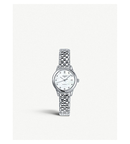 Longines L4.274.4.87.6 La Grande Classique stainless steel and diamond watch