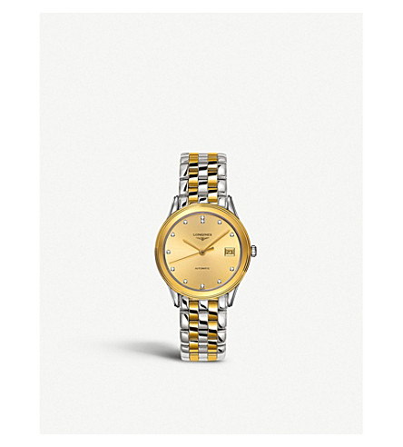 Longines L4.774.3.37.7 La Grande Classique Flagship gold and steel watch