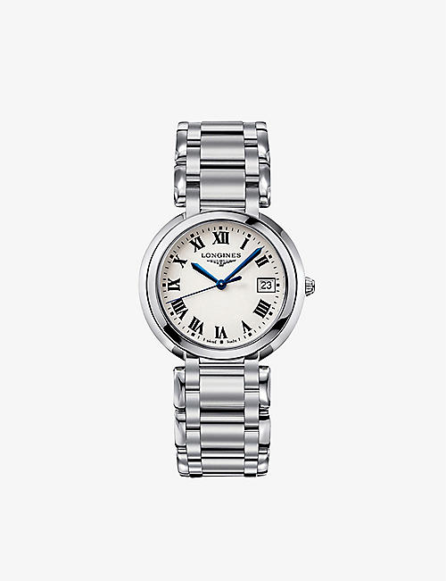 LONGINES: L8.114.4.71.6 Primaluna stainless steel watch