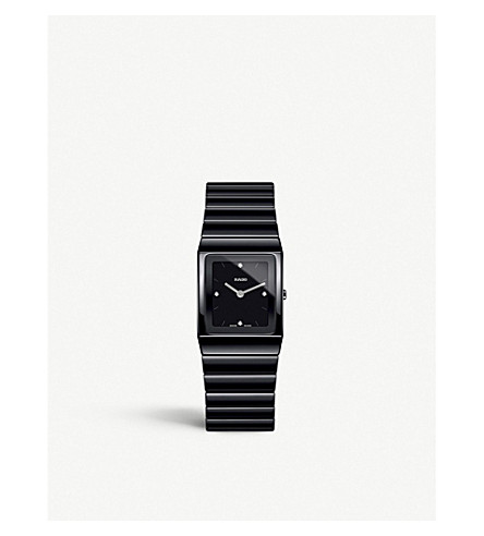 Rado R21702702 Ceramica black high-tech ceramic watch