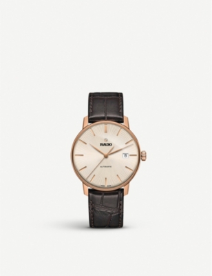 Rado watch rose gold on sale price