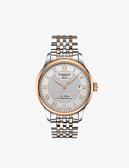TISSOT: T006.407.22.033.00 Le Locle Powermatic 80 stainless steel watch