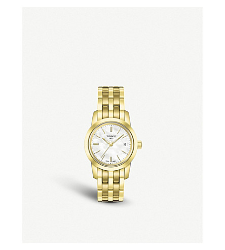 Tissot T0332103311100 Classic Dream gold watch