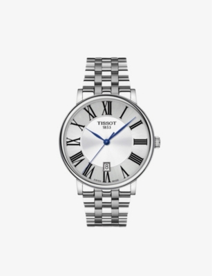 TISSOT: T1224101103300 Carson stainless steel watch