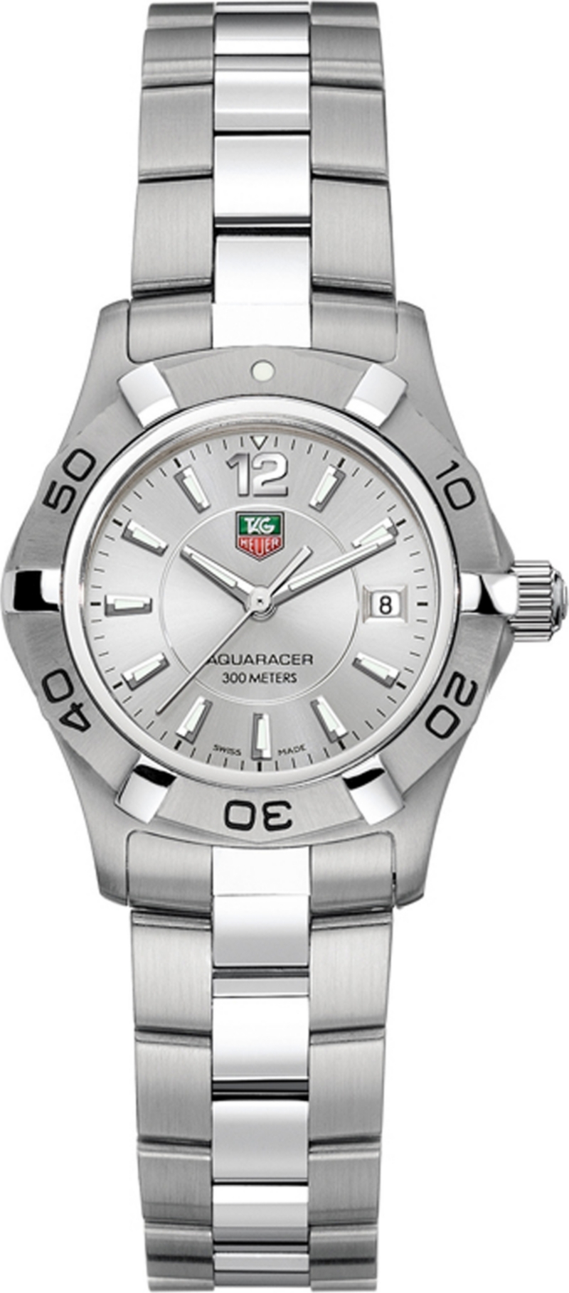 Aquaracer Lady steel bracelet watch   TAG HEUER   Luxury   Watches 