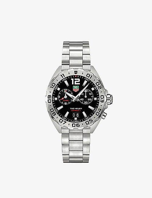 TAG HEUER: Waz111a.ba0875 Formula 1 stainless steel watch