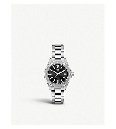 Tag Heuer WBD1310.BA0740 Aquaracer steel and sapphire-crystal watch